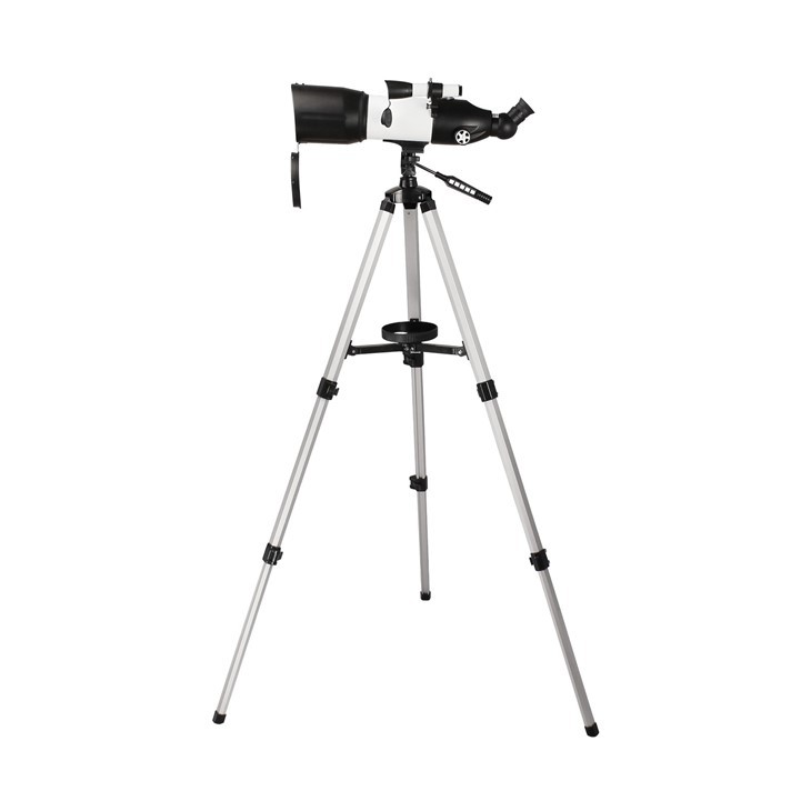 Telescop portabil de 80 mm cu geantă de călătorie