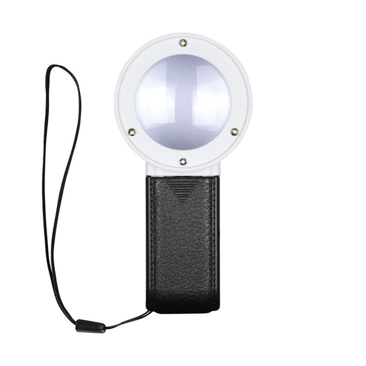 Lupă de mână cu lumină